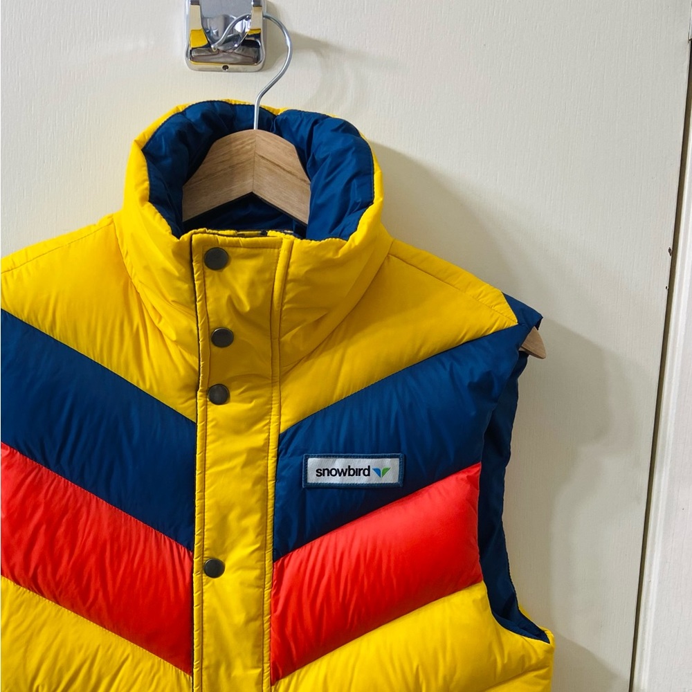 Snowbird 50th anniversary puffer vest